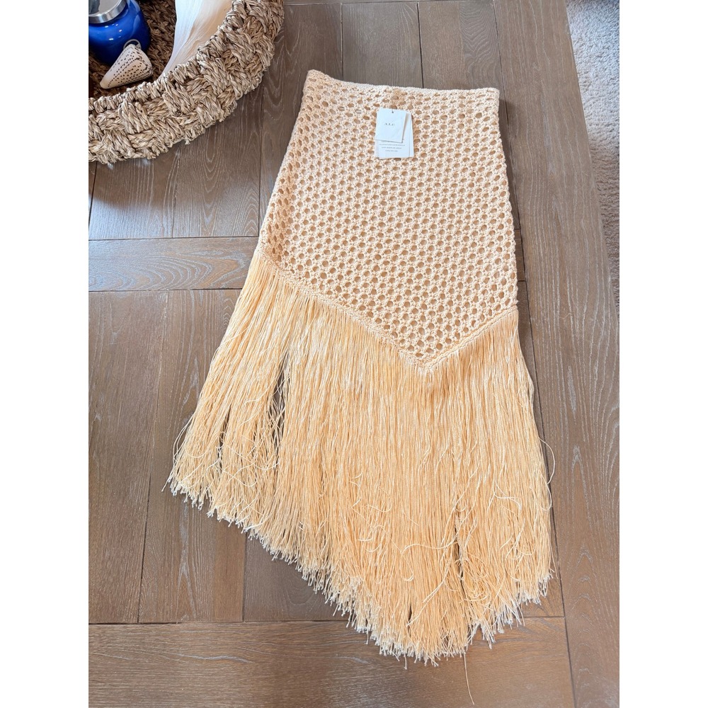 A.L.C. Leona Skirt in the "Pampas" colorway Beige Size S